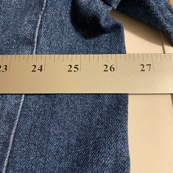 For You By Spiegel Jackets Blazer Women’s 2X Cotton Blue Jean‎ - Picture 5 of 14